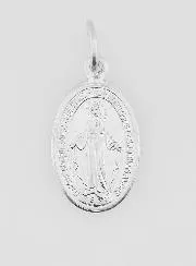Aluminium Miraculous Medal - 19mm