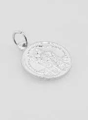 Saint Christopher Medal in Aluminium - 15mm