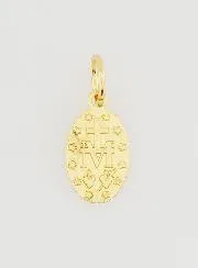 Golden Miraculous Medal Rue du Bac Paris - 12mm