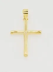 Cross Pendant 21mm - 9ct Gold
