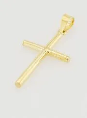 Cross Pendant 21mm - 9ct Gold