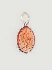 Red Miraculous Medal - 14mm
