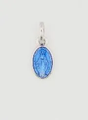 Blue Miraculous Medal - 10mm