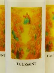 Set 3 Sanctuary Candles All Saints' Day