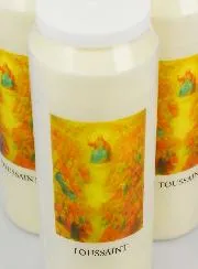 Set 3 Sanctuary Candles All Saints' Day