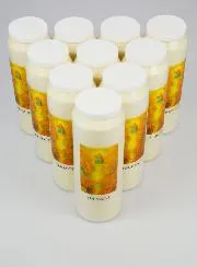 Set 10 Sanctuary Candles All Saints' Day