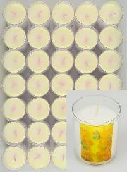 Set of 10 Votive Candles All Saints' Day