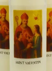 Set 3 Sanctuary Candles Saint Valentine