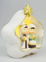 Illuminated Nativity Scene for Children - 9cm