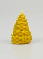 Cone Candle 100% Natural Beeswax - 5cm