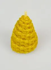 Cone Candle 100% Natural Beeswax - 5cm