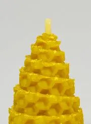 Cone Candle 100% Natural Beeswax - 5cm