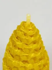 Cone Candle 100% Natural Beeswax - 5cm