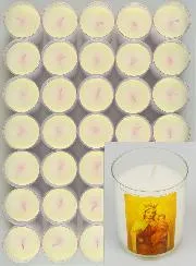 Set of 48 Votive Candles Our Lady of Mount Carmel