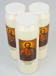 Set 3 Sanctuary Candles to Saint James the Apostle