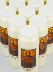 Set 20 Sanctuary Candles to Saint James the Apostle