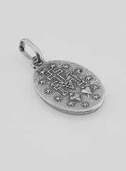 Miraculous Medal of the Rue du Bac Paris in Silver - 18mm