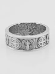 Religious Ring Saint Benedict - Size 65