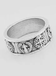 Religious Ring Saint Benedict - Size 58