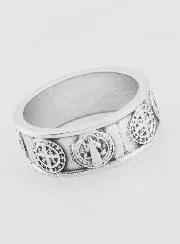 Religious Ring Saint Benedict - Size 62