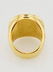 Saint Benedict Signet Ring - Size 54