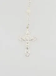 Miraculous Medal Rosary in Genuine Mother-of-Pearl