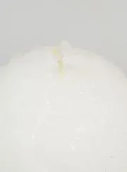 Tabletop Candle Winter Ball - 8cm