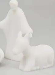 Alabaster Nativity Scene - 5 Pieces