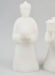 Alabaster Christmas Nativity Scene - Three Wise Men