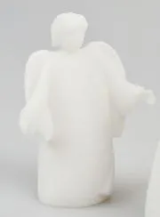 Alabaster Christmas Nativity Scene - Messenger Angels