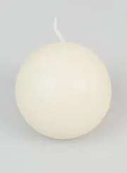 Decorative Ball Candle 60mm - Ivory