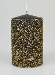 Luxury Tabletop Candle - Black and Gold