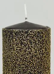 Luxury Tabletop Candle - Black and Gold