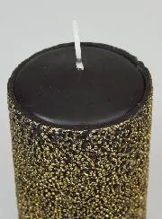 Luxury Tabletop Candle - Black and Gold