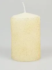 Luxury Tabletop Candle - Ivory and Gold