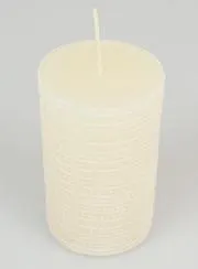 Modern Tabletop Candle - Ivory