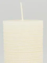 Modern Tabletop Candle - Ivory