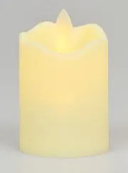 Battery Operated Electric Votive Candle - Ivory