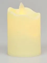 Battery Operated Electric Votive Candle - Ivory
