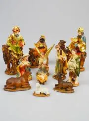 Christmas Nativity Scene 11 Figures - 7cm