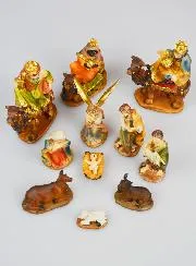 Christmas Nativity Scene 11 Figures - 7cm