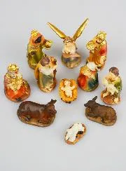 Christmas Nativity Scene - 11 Figures 5cm