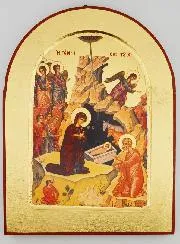 Icon of the Adoration at the Manger - 24cm