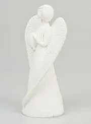 Modern Guardian Angel Statue - 13cm