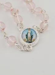 Miraculous Virgin Rosary and Pouch