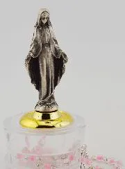 Children's Rosary and Statue of Our Lady of Miracles
