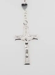 Miraculous Virgin Rosary Hematite Heart