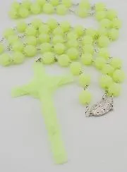 Large Fluorescent Wall Rosary - Miraculous Virgin