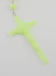 Large Fluorescent Wall Rosary - Miraculous Virgin