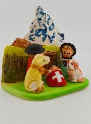 Christmas Nativity Scene of the World - Switzerland